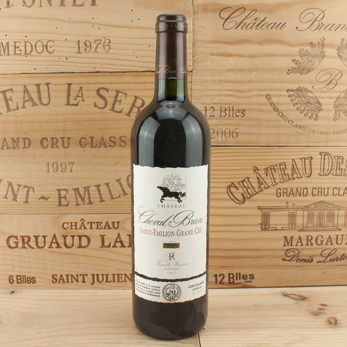 2015 Chateau Cheval Brun mezza bottiglia